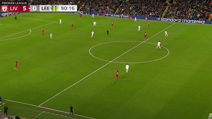 Leeds United faces Liverpool in the Premier League